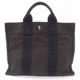 Hermes Tote Bag polyamide gray Her Line PM