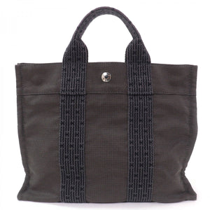 Hermes Tote Bag polyamide gray Her Line PM