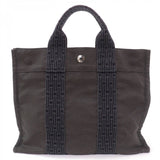 Hermes Tote Bag polyamide gray Her Line PM