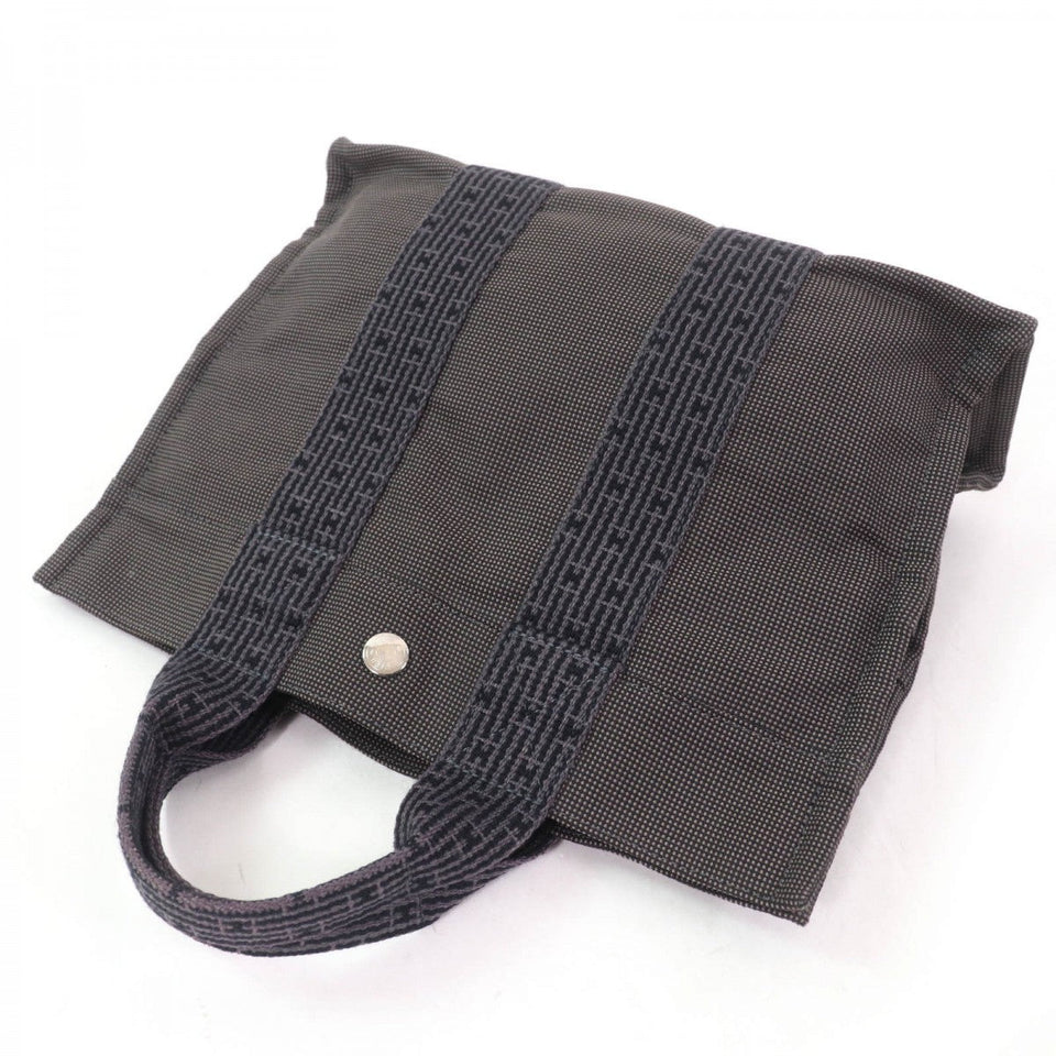 Hermes Tote Bag polyamide gray Her Line PM