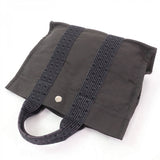 Hermes Tote Bag polyamide gray Her Line PM