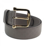 Gucci belt 281548 leather gray