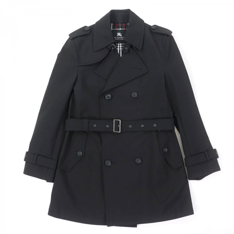 Burberry BLACK LABEL trench coat polyester black M