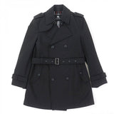 Burberry BLACK LABEL trench coat polyester black M