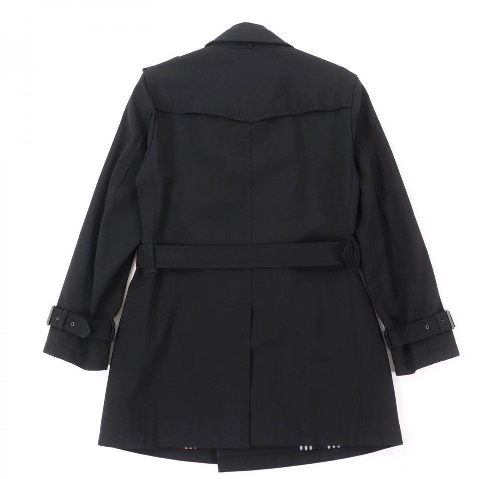 Burberry BLACK LABEL trench coat polyester black M