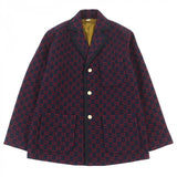 Gucci coat 597911 wool Navy red 44