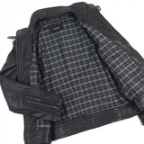 Burberry BLACK LABEL Riders jacket D1F06-605-09 Sheep leather black M