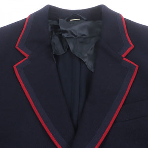 Gucci tailored jacket 645195 wool Dark navy 52