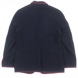 Gucci tailored jacket 645195 wool Dark navy 52