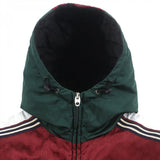 Gucci Mountain Hoodie 590746 Nylon Green Bordeaux 46