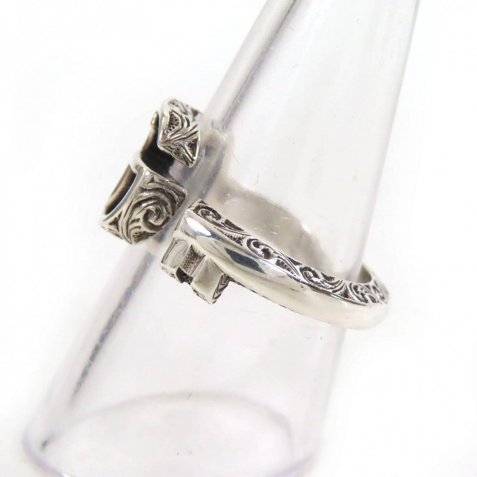Gucci Ring 627760 AG925 Silver Arabesque 18