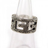 Gucci Ring AG925 Silver Arabesque 11