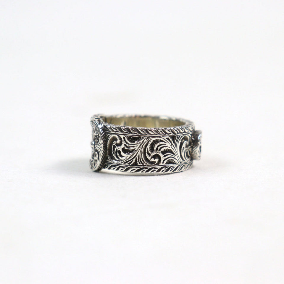 Gucci Ring AG925 Silver Arabesque Ring 21