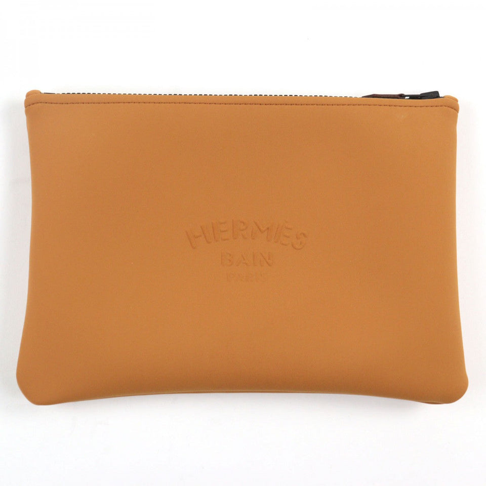 Hermes Pouch Nylon caramel Neoban Mayon Malang MM