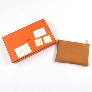 Hermes Pouch Nylon caramel Neoban Mayon Malang MM