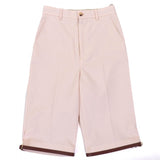 Gucci Shorts 675606 mohair pink beige Bermuda shorts 38