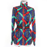 Gucci Jacket 743005 silk multicolor XS