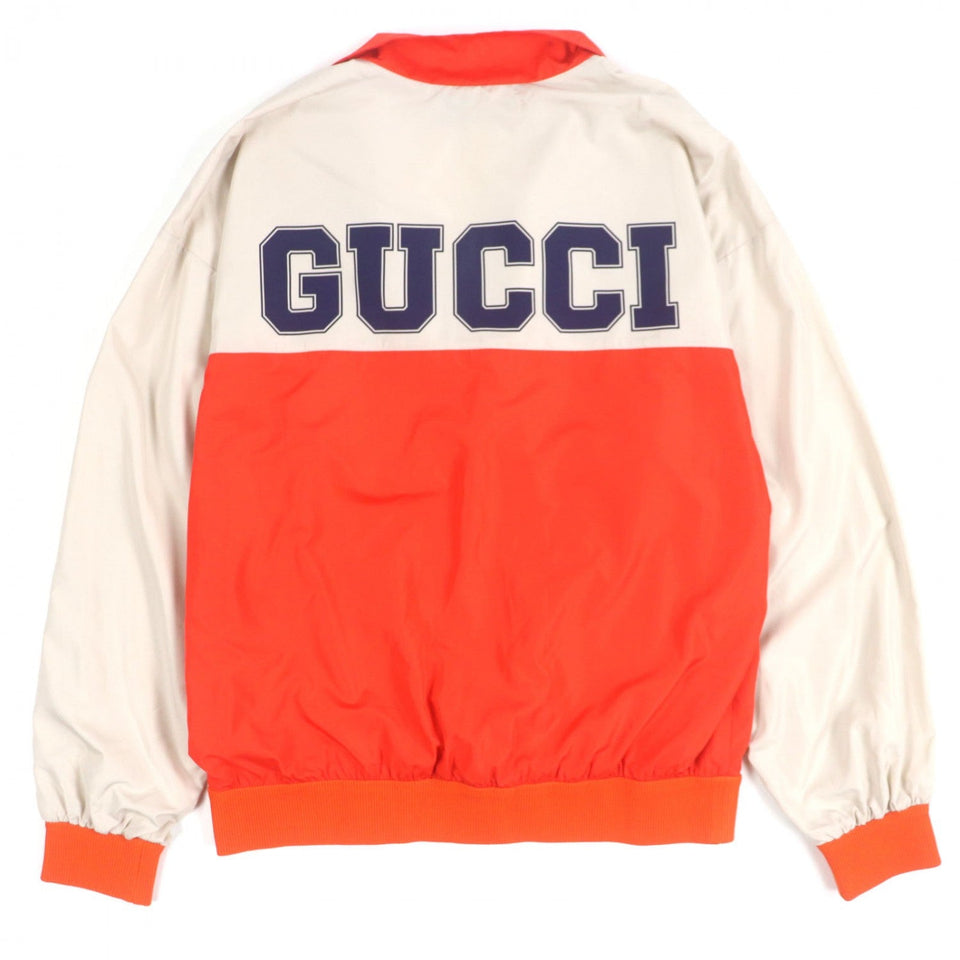 Gucci Track jacket 693017 polyester Beige orange S