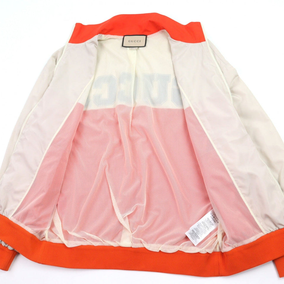 Gucci Track jacket 693017 polyester Beige orange S