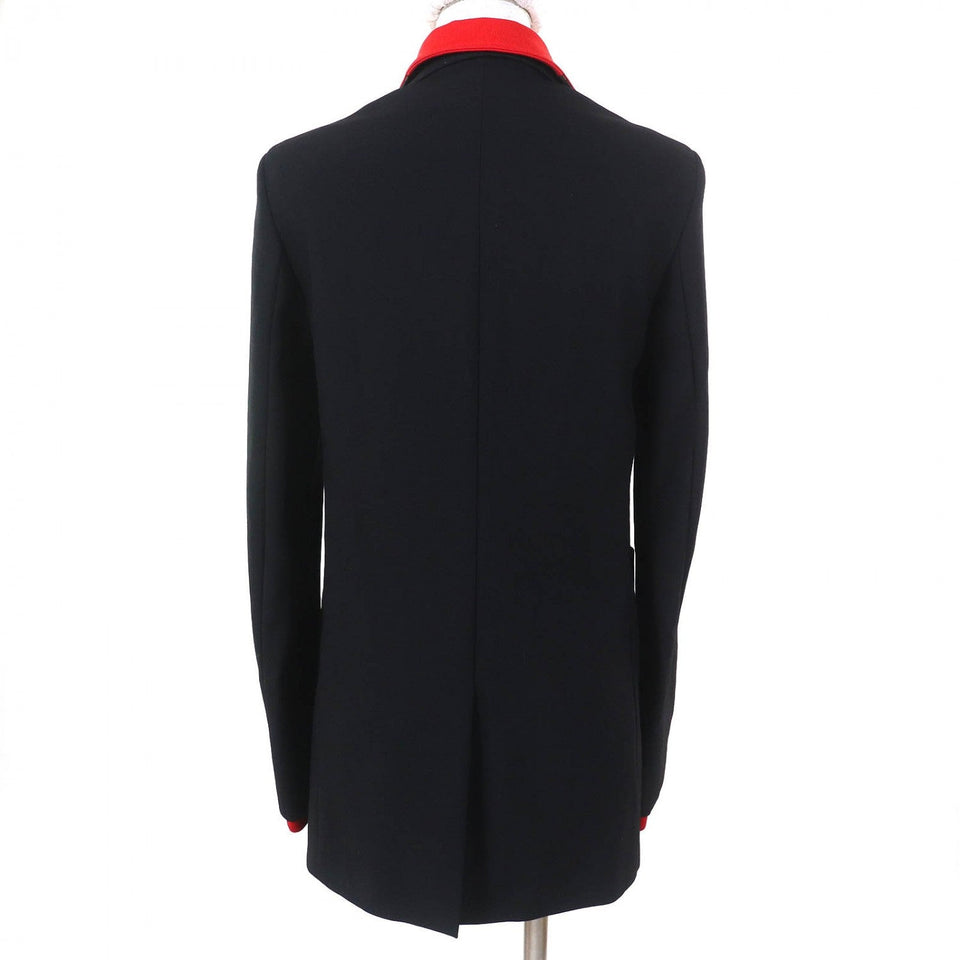 Burberry Track jacket 4562545 linen Black red 38
