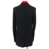 Burberry Track jacket 4562545 linen Black red 38