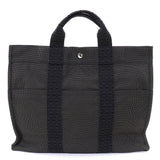 Hermes Tote Bag polyester Gray type Her Line MM