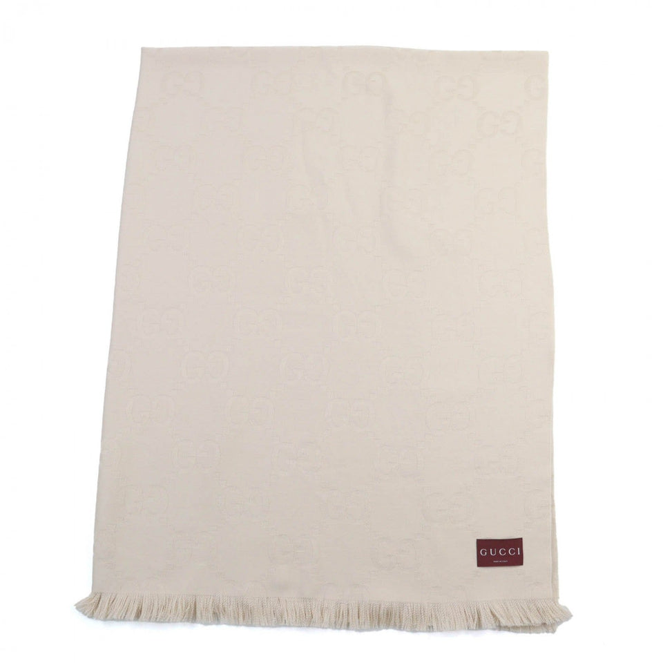Gucci shawl 795551 wool beige 135Ã180cm