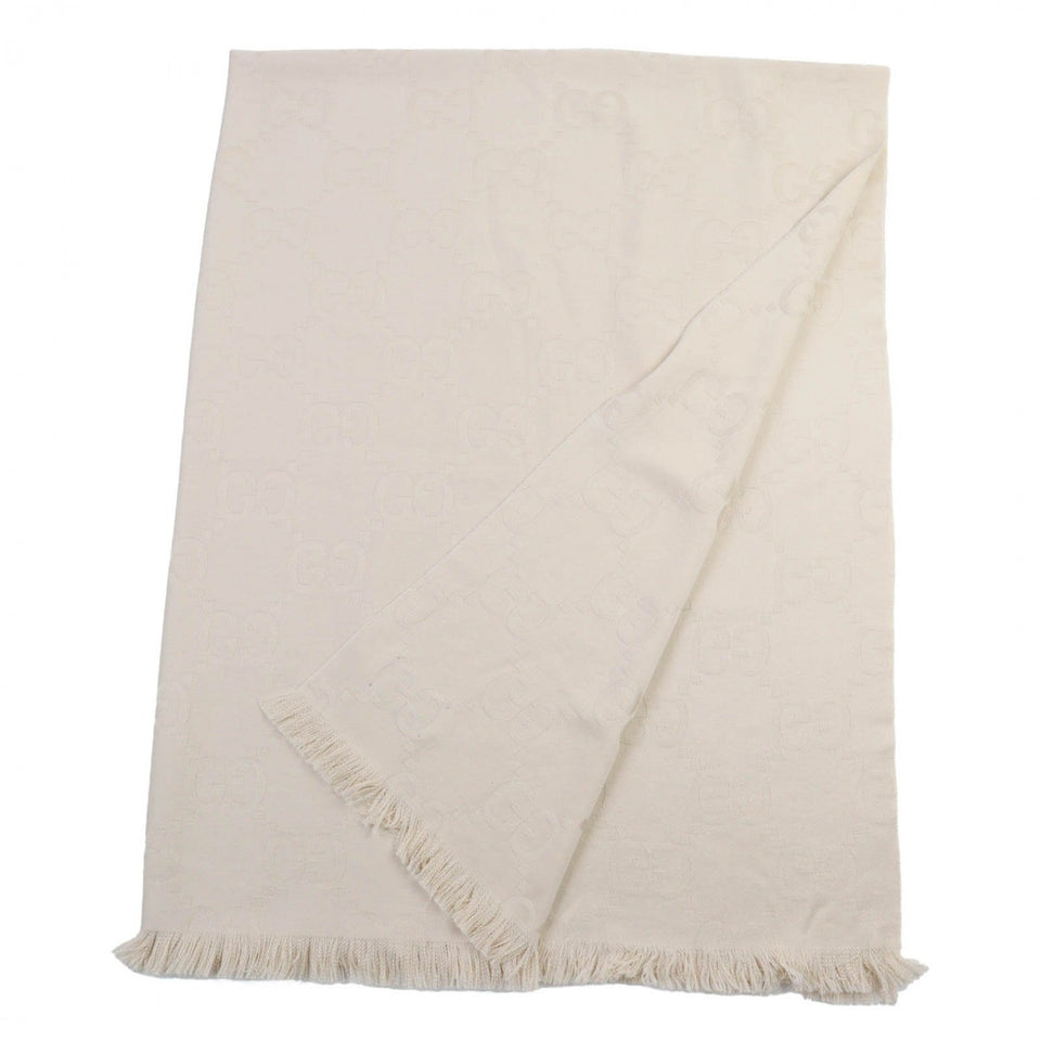 Gucci shawl 795551 wool beige 135Ã180cm