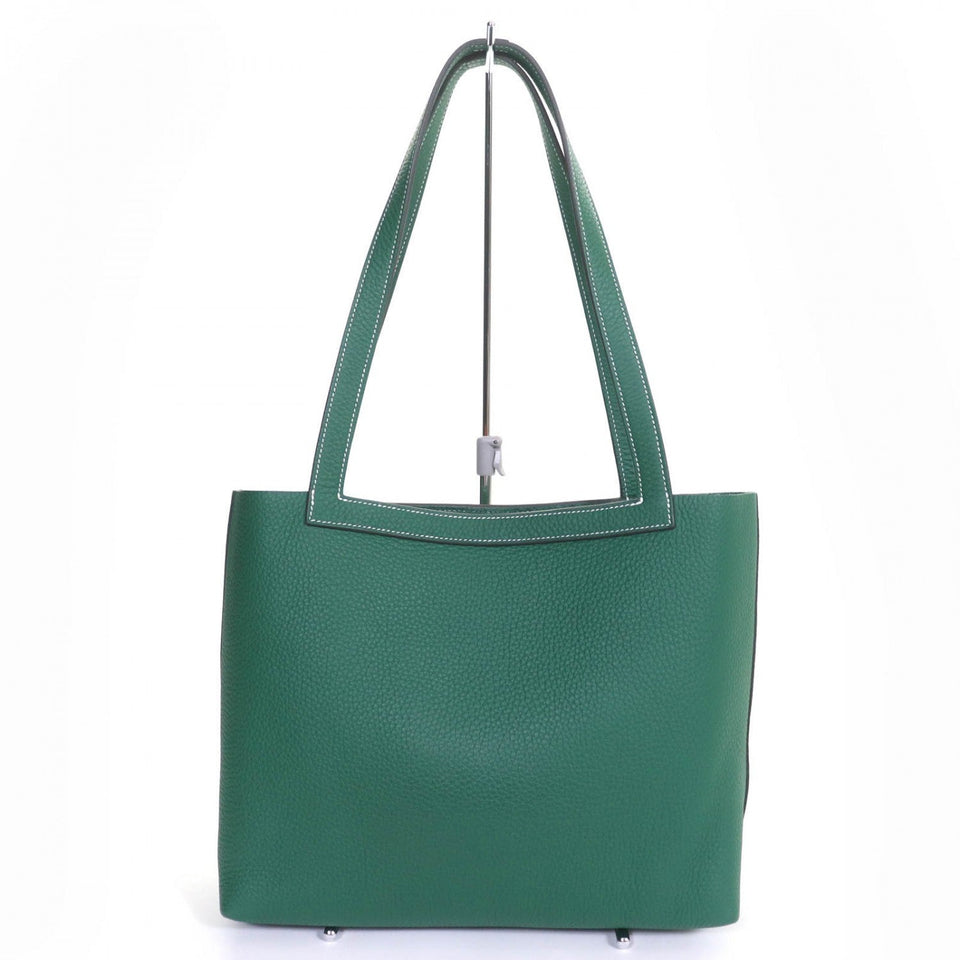 Hermes Tote Bag Taurillon Clemence Veil moyan Cavalier 31