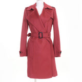 Burberry coat 4023676 cashmere Red brown type 40