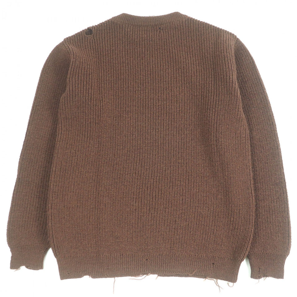 Gucci sweater 634575 wool Brown XS