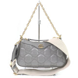 Gucci Shoulder Bag 735049 leather gray