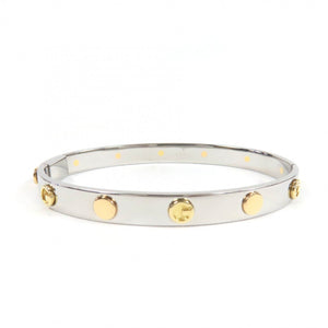 Gucci Bangle Stainless Steel Silver gold 17