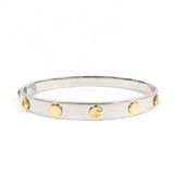 Gucci Bangle Stainless Steel Silver gold 17