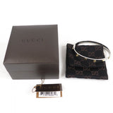 Gucci Bangle Stainless Steel Silver gold 17