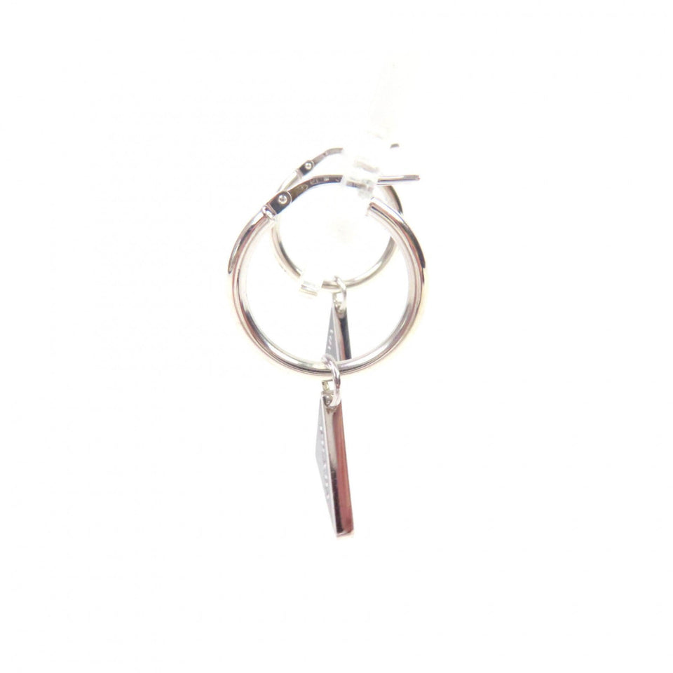 Prada Pierce Symbol Pendant AG925 Earrings