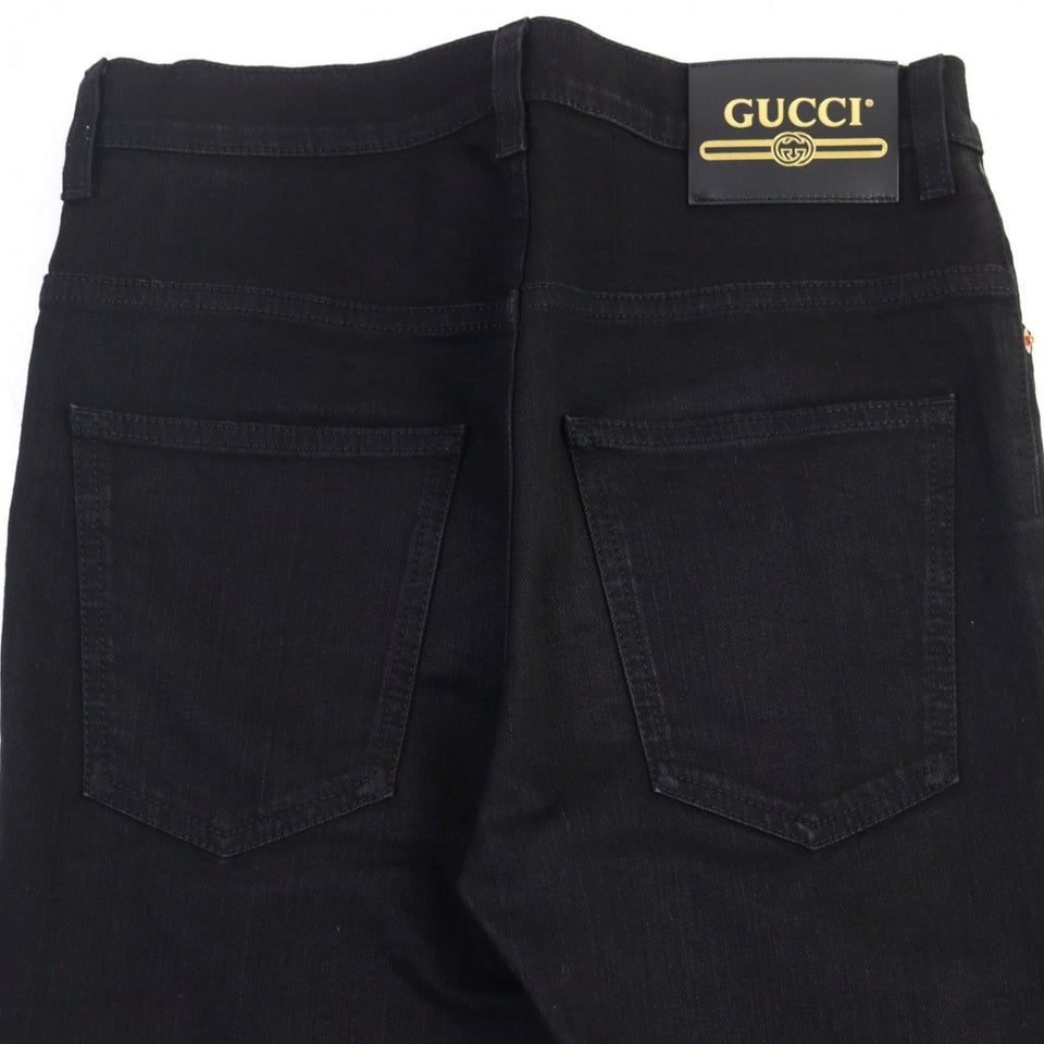 Gucci Denim pants 544678 cotton black 30