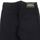 Gucci Denim pants 544678 cotton black 30