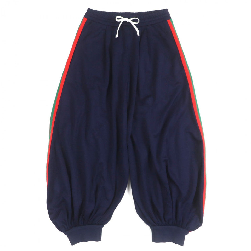 Gucci Pants 544191 polyester Navy Webline Sherryline XS