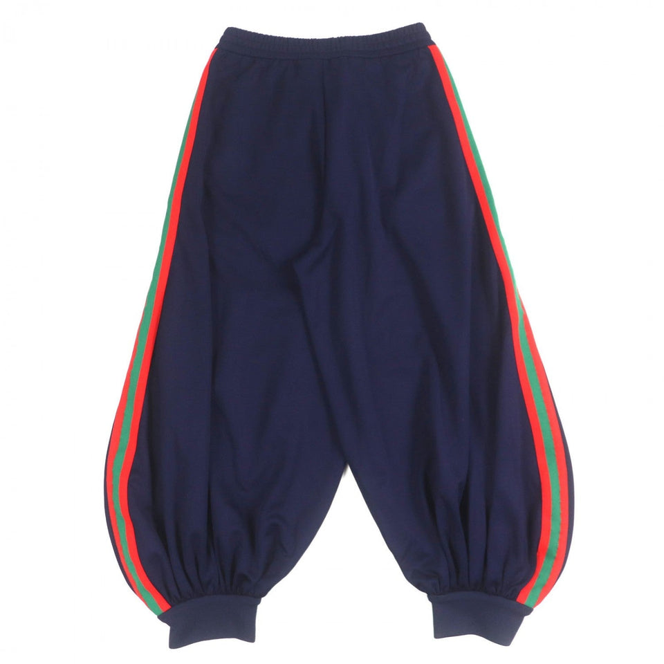 Gucci Pants 544191 polyester Navy Webline Sherryline XS