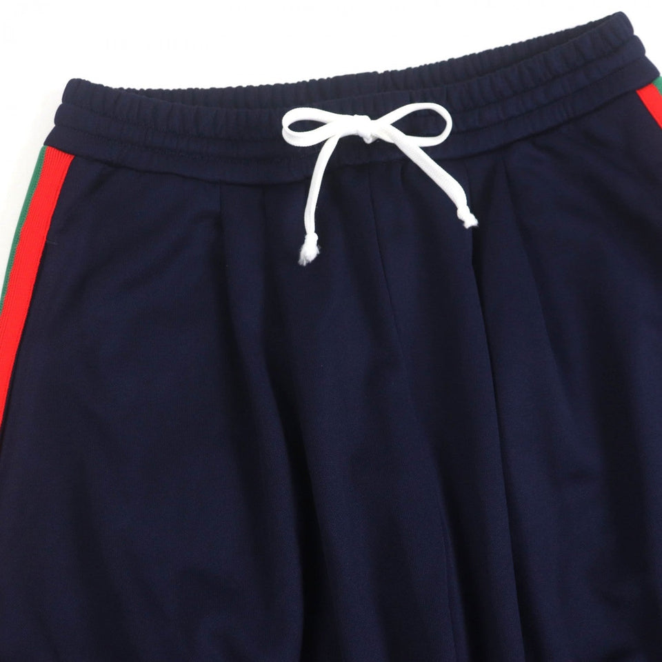 Gucci Pants 544191 polyester Navy Webline Sherryline XS