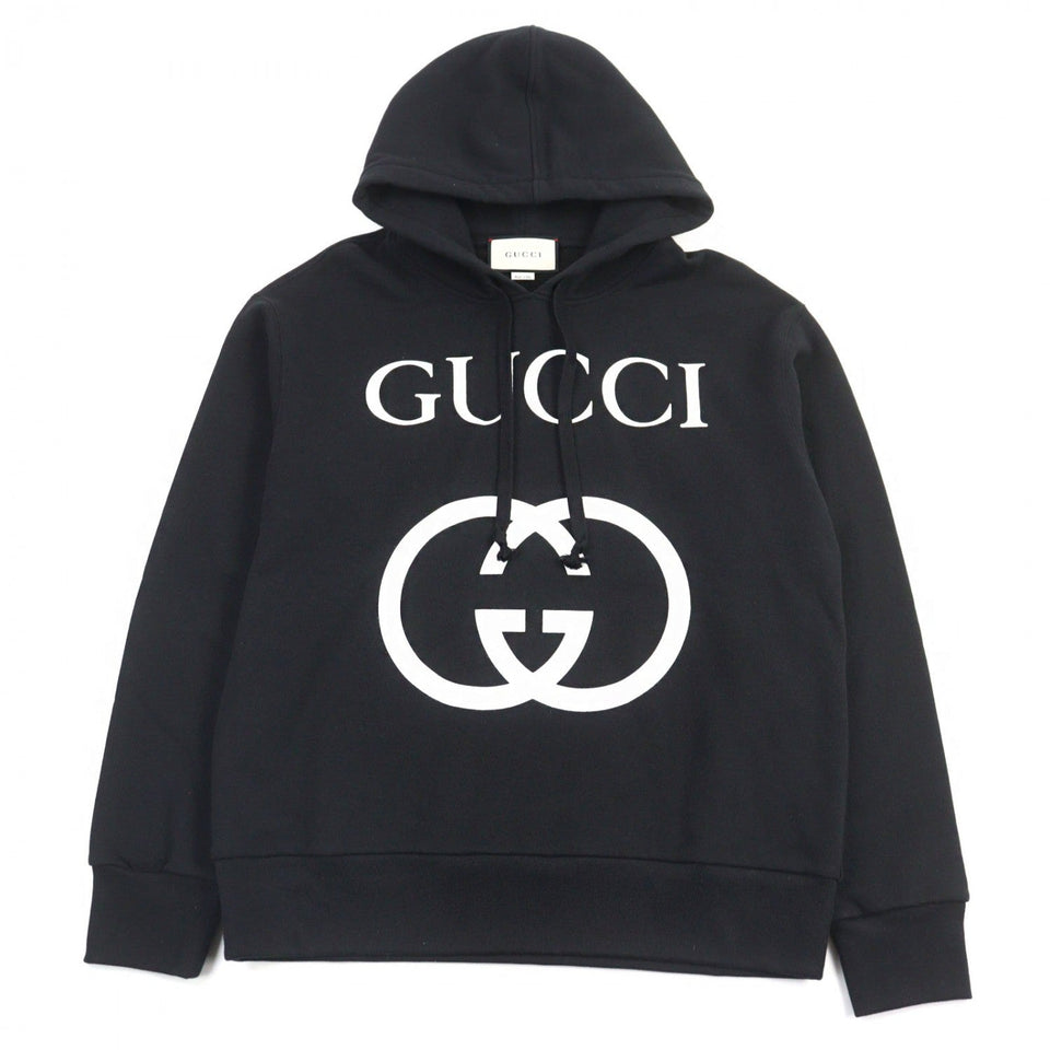 Gucci Hoodie 475374 cotton Black type M