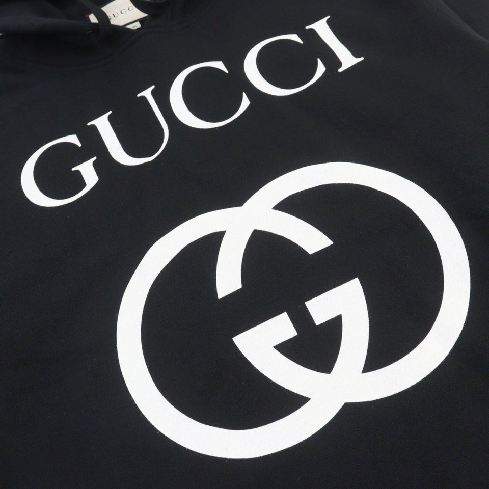 Gucci Hoodie 475374 cotton Black type M