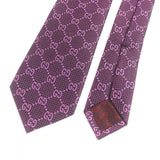 Gucci tie 408865 silk purple 148Ã7cm