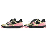 Gucci Low cut sneakers 725905 leather gold pink black BASKET LOW 36