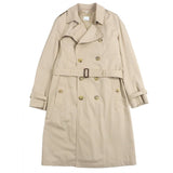 Burberry trench coat 8073195 cotton beige 50