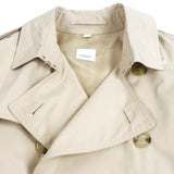 Burberry trench coat 8073195 cotton beige 50
