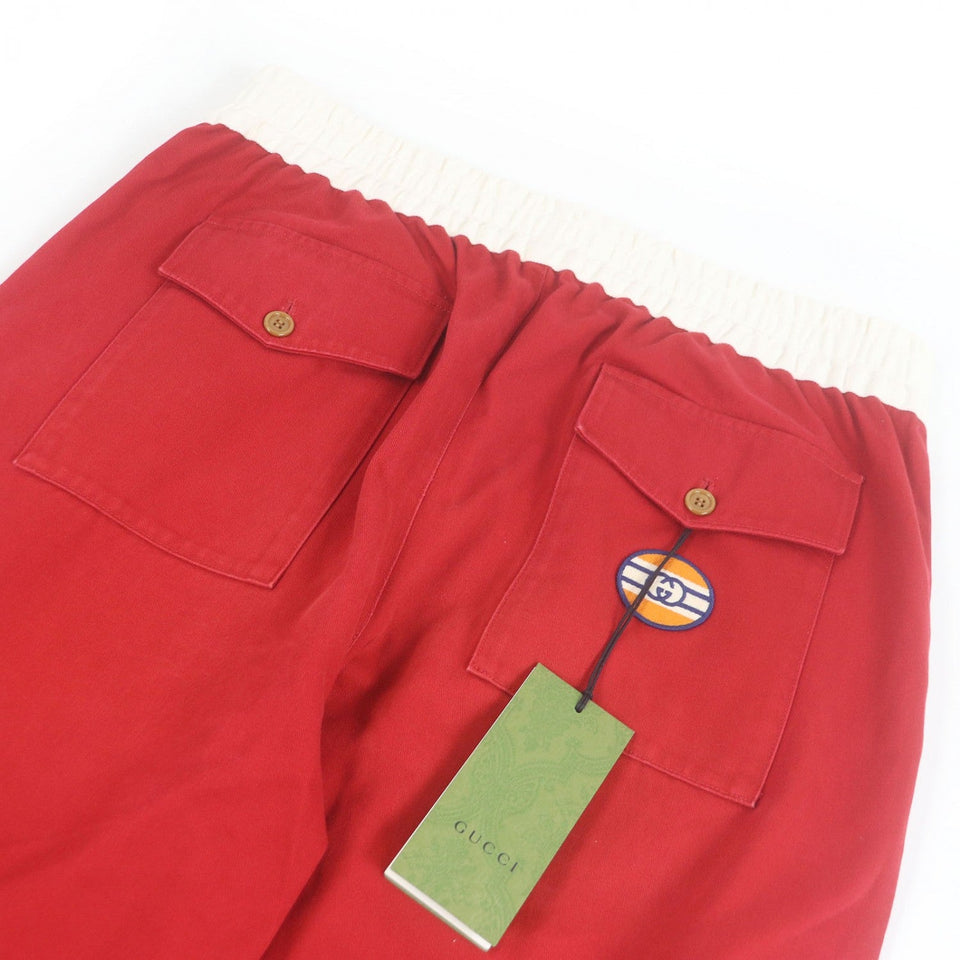 Gucci Pants 660067 cotton Red 48