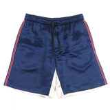 Gucci Shorts 575325 acetate Navy Ivory Red 44