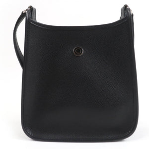 Hermes Shoulder Bag Epsom black Vespa TPM
